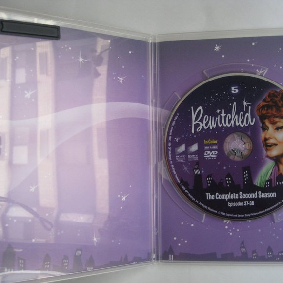 Bewitched: The Complete Second Season In Color 5 Disc Set DVD Season 2 - Picture 8 of 9